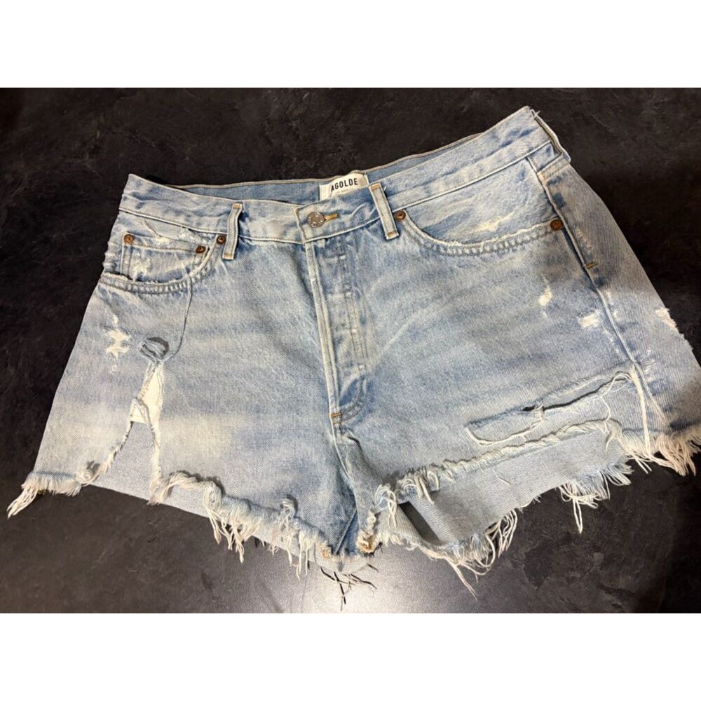 AGOLDE Parker Vintage Cut Off Shorts